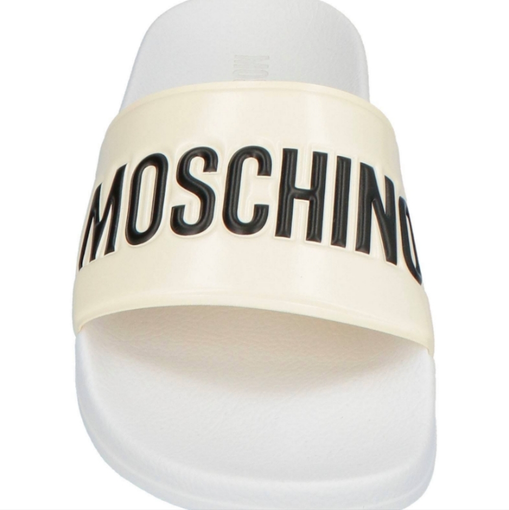 ❗SOLD❗ NWB Moschino Slides - Picture 1 of 4